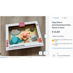 Hape : Eltern für dich. Activiteitenbord,