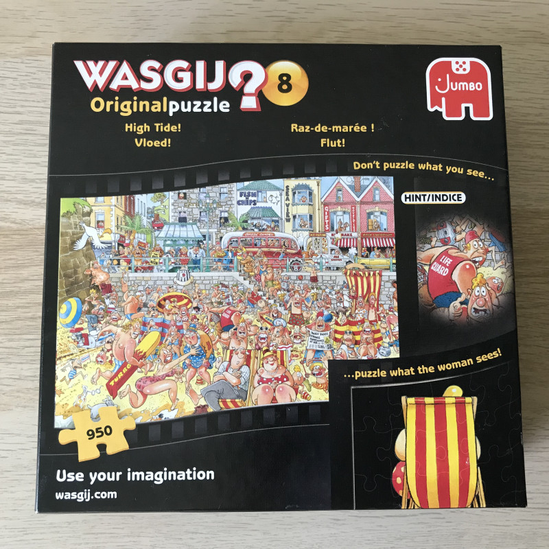 Wasgij : Original nummer 8. Vloed. 950 stukjes.