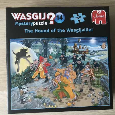 Wasgij Mystery: The Hound of Wasgijville 14.  500 stukjes