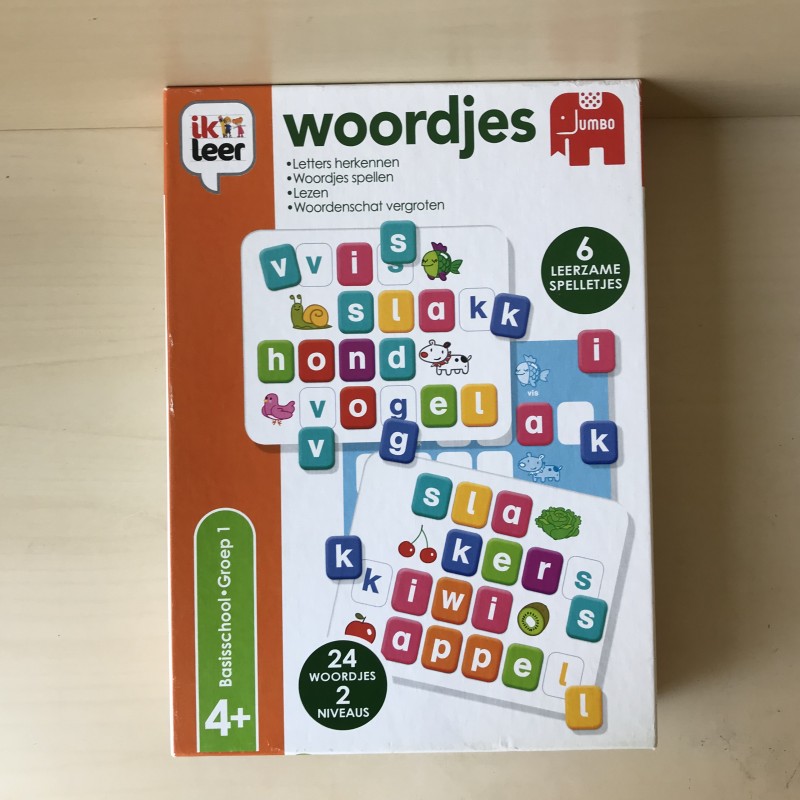Ik leer: woordjes.