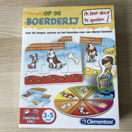 Ik leer door te spelen: Op de boerderij. Nieuw