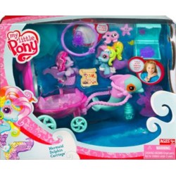 My Little pony : Zeemeerminnen in een koets.
