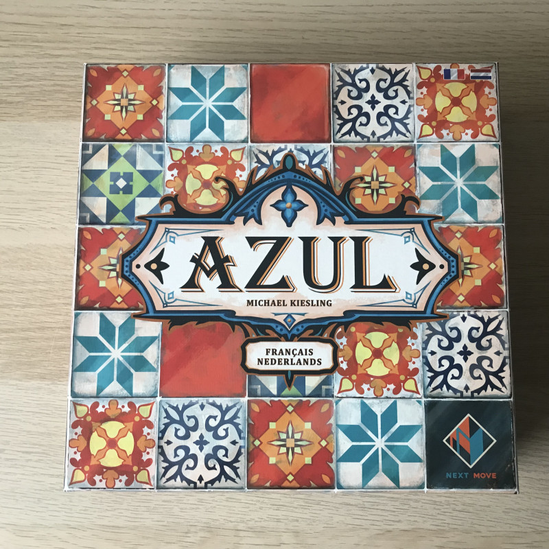 Azul.