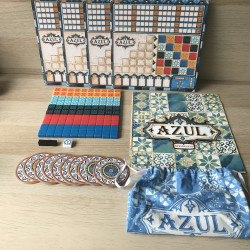 Azul.