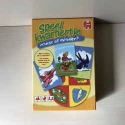 Speelkwartiertje : Meer of minder?