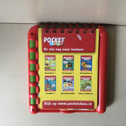 Pocket Loco spelhouder / cassette met boekje. Cars