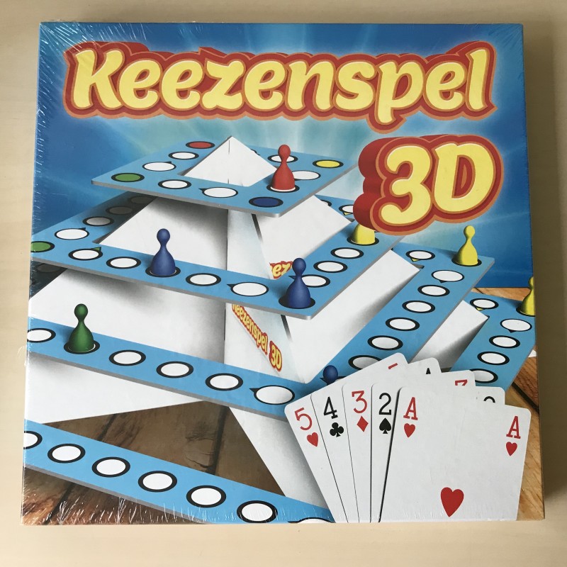 Keezenspel 3D. Nieuw