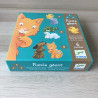 Djeco :  6 puzzels 4, 6 en 9 stukjes.