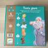 Djeco :  6 puzzels 4, 6 en 9 stukjes.