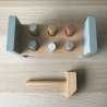 Little Dutch: Houten hamerbankje