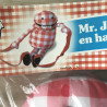 Mr Jummy rugzak en handpop. Nieuw