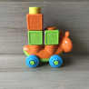 Fisher Price : Blokken, die omhoog en omlaag gaan. Set 1.