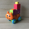 Fisher Price : Blokken, die omhoog en omlaag gaan. Set 3.