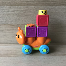 Fisher Price : Blokken, die omhoog en omlaag gaan. Set 3.