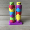 Fisher Price : Blokken, die omhoog en omlaag gaan. Set 3.