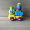 Fisher Price : Blokken, die omhoog en omlaag gaan. Set 4.