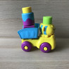 Fisher Price : Blokken, die omhoog en omlaag gaan. Set 4.