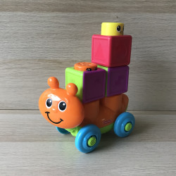 Fisher Price : Blokken, die omhoog en omlaag gaan. Set 4.