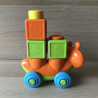 Fisher Price : Blokken, die omhoog en omlaag gaan. Set 4.