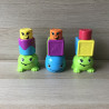 Fisher Price : Blokken, die omhoog en omlaag gaan. Set 5.