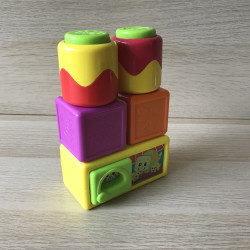 Fisher Price : Blokken, die omhoog en omlaag gaan. Set 6.