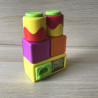 Fisher Price : Blokken, die omhoog en omlaag gaan. Set 6.