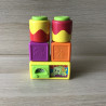Fisher Price : Blokken, die omhoog en omlaag gaan. Set 6.