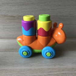 Fisher Price : Blokken, die omhoog en omlaag gaan. Set 7.
