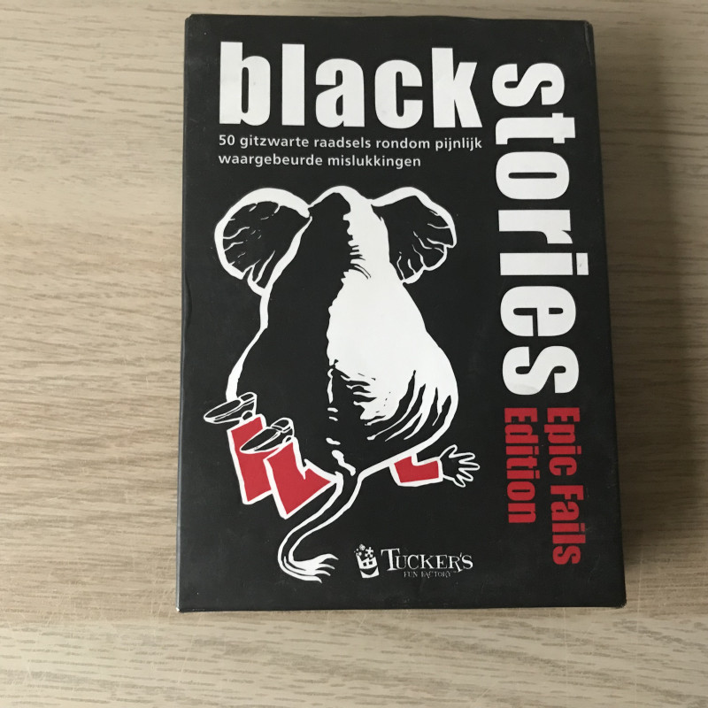 Black stories : Epic Fails Edition