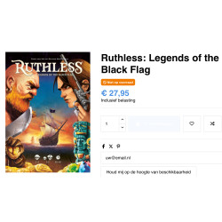 Ruthless. Ledgends of the Black flag. Engels