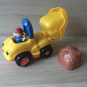 Fisher Price : Little People. Zandauto met geluid en popje.