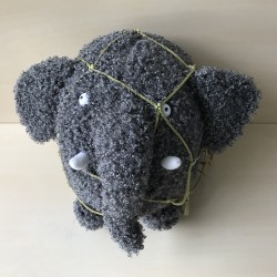 Grote knuffel Olli. Mascotte  Feyenoord en Blijdorp