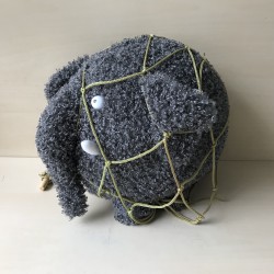Grote knuffel Olli. Mascotte  Feyenoord en Blijdorp