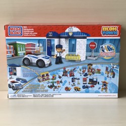 Mega bloks : Nieuw. Politie, patrouillewagen met politiebureau.