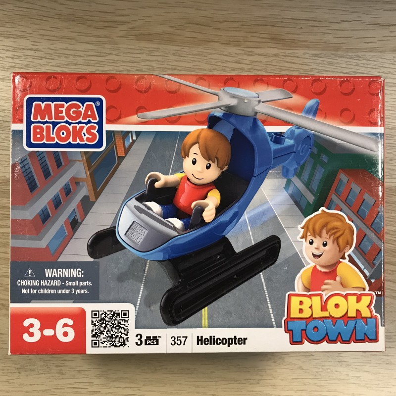 Mega Bloks : Nieuw. Helicopter.