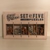 Professor puzzles . Set of Five. Great Minds.