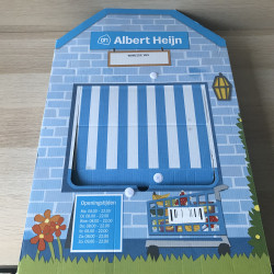 Albert Heijn winkel compleet met artikelen van de spaaractie