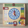 Goula: Houten kalenderklok met doos