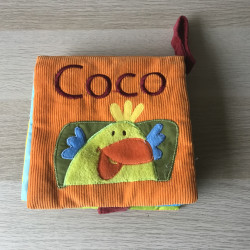 Lilliputiens : Coco. Stoffen boekje.
