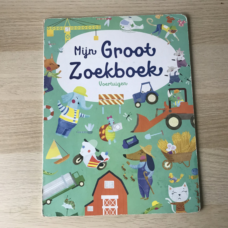 Mijn groot zoekboek. Voertuigen. Lees tekst
