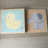 Oh my baby : Houten boekje met dieren