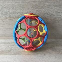 Bam Bam rubber bal met ratel