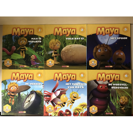 Maya de Bij : Serie van 6 boekjes