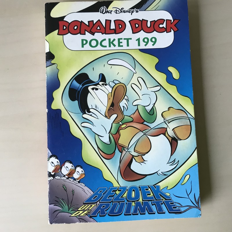 Donald Duck Pocket : Bezoek uit de ruimte, nummer 199