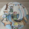 Leuke ronde dierenpuzzel. 72 stukjes