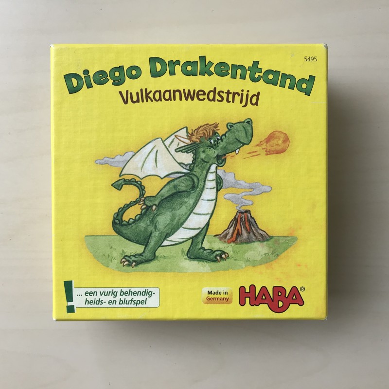 Haba : Diego Drakentand. Vulkaanwedstrijd.