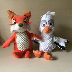 De Fabeltjeskrant : 5 handpoppen.