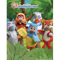 De Fabeltjeskrant : 5 handpoppen.