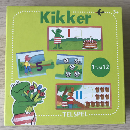 Kikker : Telspel 1 t/m 12.