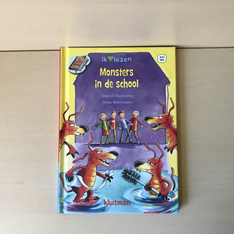 I ❤️ lezen : Monsters in de school